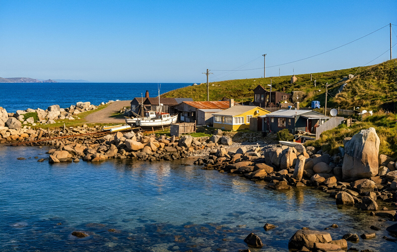 Cosy Nook, a fishing bay on the Southern Scenic Route