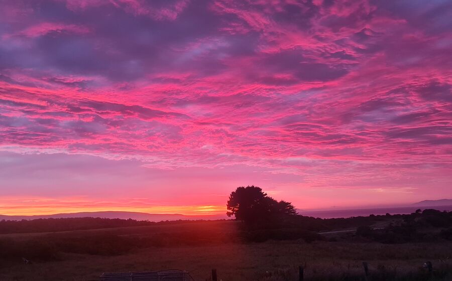 Sunrise over Rarakau