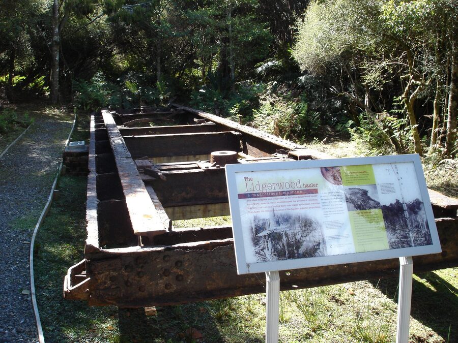 Lidgerwood hauler remains