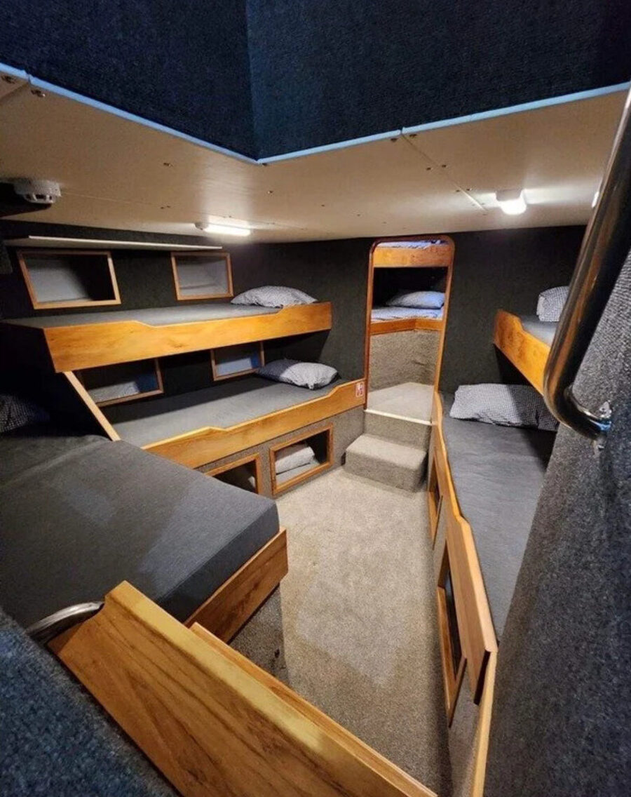 Below-deck berths